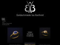 goldschmiede-barthold.de Webseite Vorschau