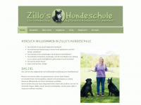 zillos-hundeschule.de Webseite Vorschau