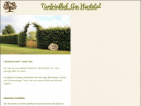 tierfriedhof-am-huntetal.de Webseite Vorschau