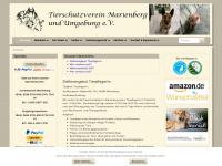 tierschutz-marienberg.de Webseite Vorschau