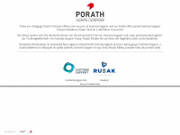 porath.com Webseite Vorschau