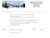 bosch-service-scholz.de Webseite Vorschau