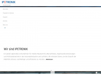 ipetronik.com Webseite Vorschau