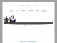 kostuem-atelier.de Webseite Vorschau