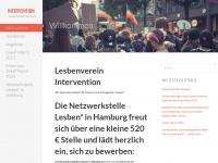 intervention-hamburg.de Webseite Vorschau