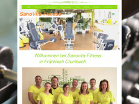 sanovita-fitness.de Webseite Vorschau
