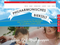 landkreismusikschule-cham.de Webseite Vorschau
