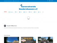 kv-gundernhausen.de Webseite Vorschau