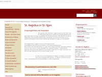 st-aegidius.de Webseite Vorschau