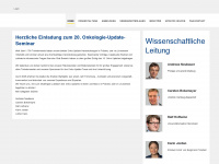 onko-update.com Webseite Vorschau