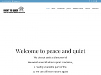 quiet.org Webseite Vorschau