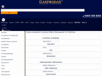 gastrodax.de Webseite Vorschau