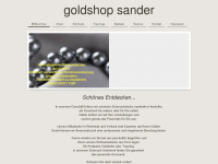 goldshop-sander.de Webseite Vorschau