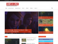 games4linux.de Webseite Vorschau