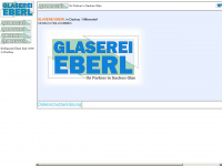 glas-eberl.de Webseite Vorschau