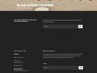 glas-faser-technik.de Webseite Vorschau
