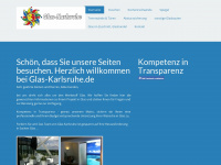 glas-karlsruhe.de Webseite Vorschau