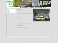 glas-loewe.de Webseite Vorschau