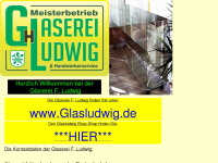 glas-ludwig.de Webseite Vorschau