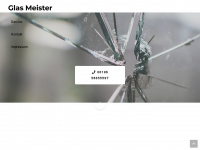 glas-meister.de Webseite Vorschau