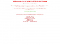 Gebrauchtteile-shop24.de