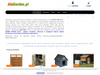alegarden.pl Webseite Vorschau