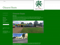 glaserei-baatz.com Webseite Vorschau