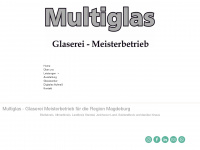 glaserei-multiglas.de Webseite Vorschau