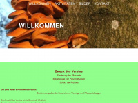 pilzverein-brugg.ch Webseite Vorschau