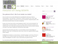 gesafa.de Webseite Vorschau