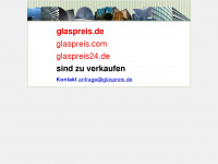 glaspreis.de Webseite Vorschau