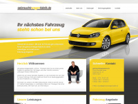gebrauchtwagenfabrik.com Webseite Vorschau