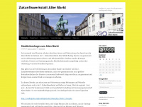 altermarkt.wordpress.com Webseite Vorschau