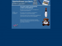 geschenkartikel-berlin.de Webseite Vorschau