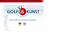golf-und-kunst.de Webseite Vorschau