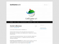 golf2gether.info Webseite Vorschau