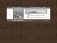 gleis-14.de Webseite Vorschau