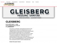 gleisberg.de Webseite Vorschau