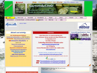 isarwinkel.info Webseite Vorschau