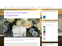 taufgeschenke.com Webseite Vorschau