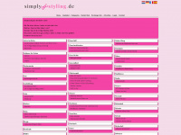 simplystyling.de Webseite Vorschau