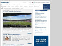 stadionwelt.de Webseite Vorschau