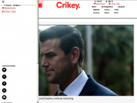 crikey.com.au Webseite Vorschau