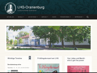 lhg-oranienburg.de Webseite Vorschau