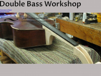 doublebassworkshop.com Webseite Vorschau