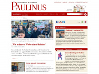 paulinus.de Webseite Vorschau