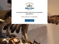 brauereigasthof-adler-post.de Webseite Vorschau