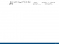 hechler-haustechnik.de Webseite Vorschau