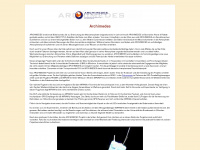 archimedes-ballon.de Webseite Vorschau