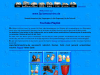 spitzmaschine.de Webseite Vorschau